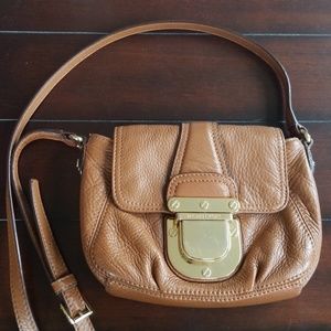 Michael Kors Crossbody, Chestnut leather